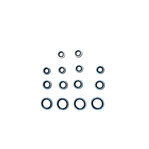A/C Pipe Sealing Gasket (14 pcs)